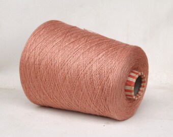 Cashmere / silk yarn on cone, lace weight yarn for knitting, weaving and crochet, per 100g