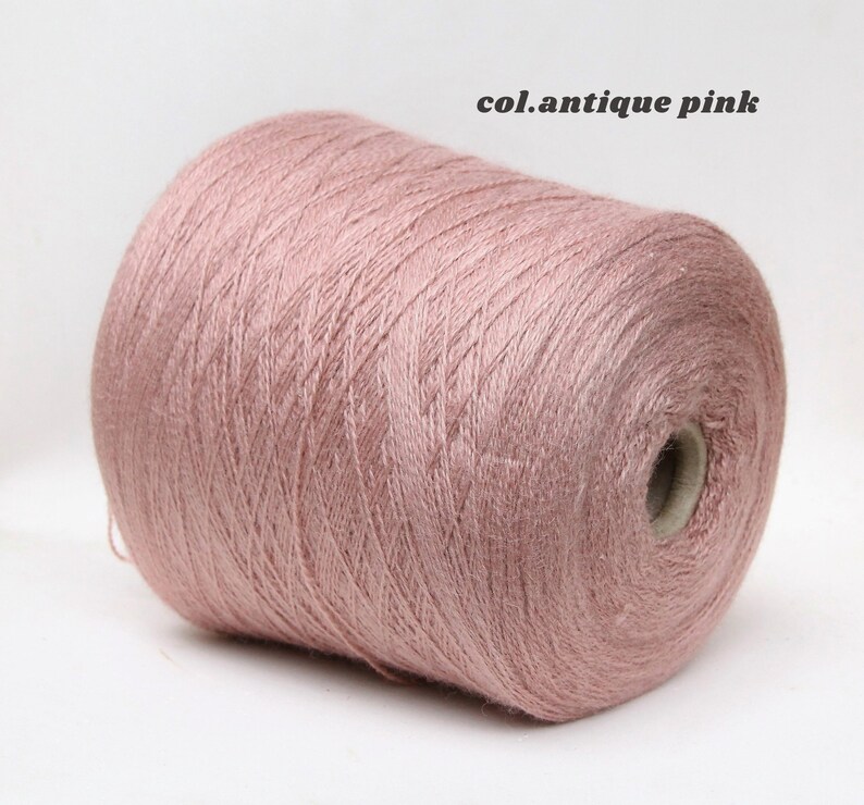 Alpaca silk yarn on cone lace weight yarn for knitting Etsy