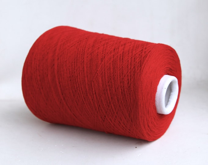 Cashmere / wool merino yarn on cone, lace weight yarn for knitting, weaving and crochet, per 100g