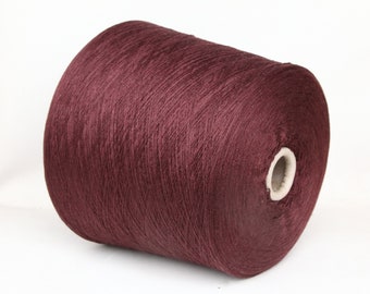 Cashmere / silk yarn on cone, lace weight yarn for knitting, weaving and crochet, per 100g