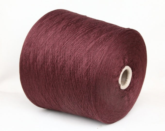 Cashmere / silk yarn on cone, lace weight yarn for knitting, weaving and crochet, per 100g