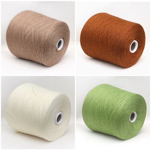 100 Linen Lace Weight Yarn on Cone Knitting Yarn Weaving Etsy