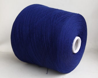 Cashmere / wool merino yarn on cone, lace weight yarn for knitting, weaving and crochet, per 100g