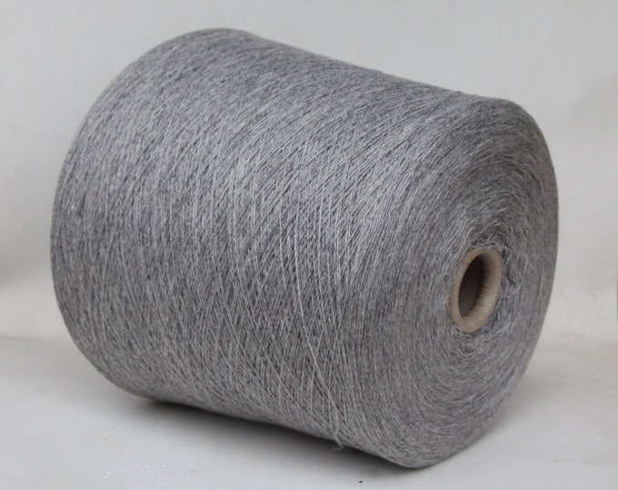 100% cashmere yarn on cone, italian pure cashmere yarn, lace weight yarn for knitting, weaving and crochet, per 100g