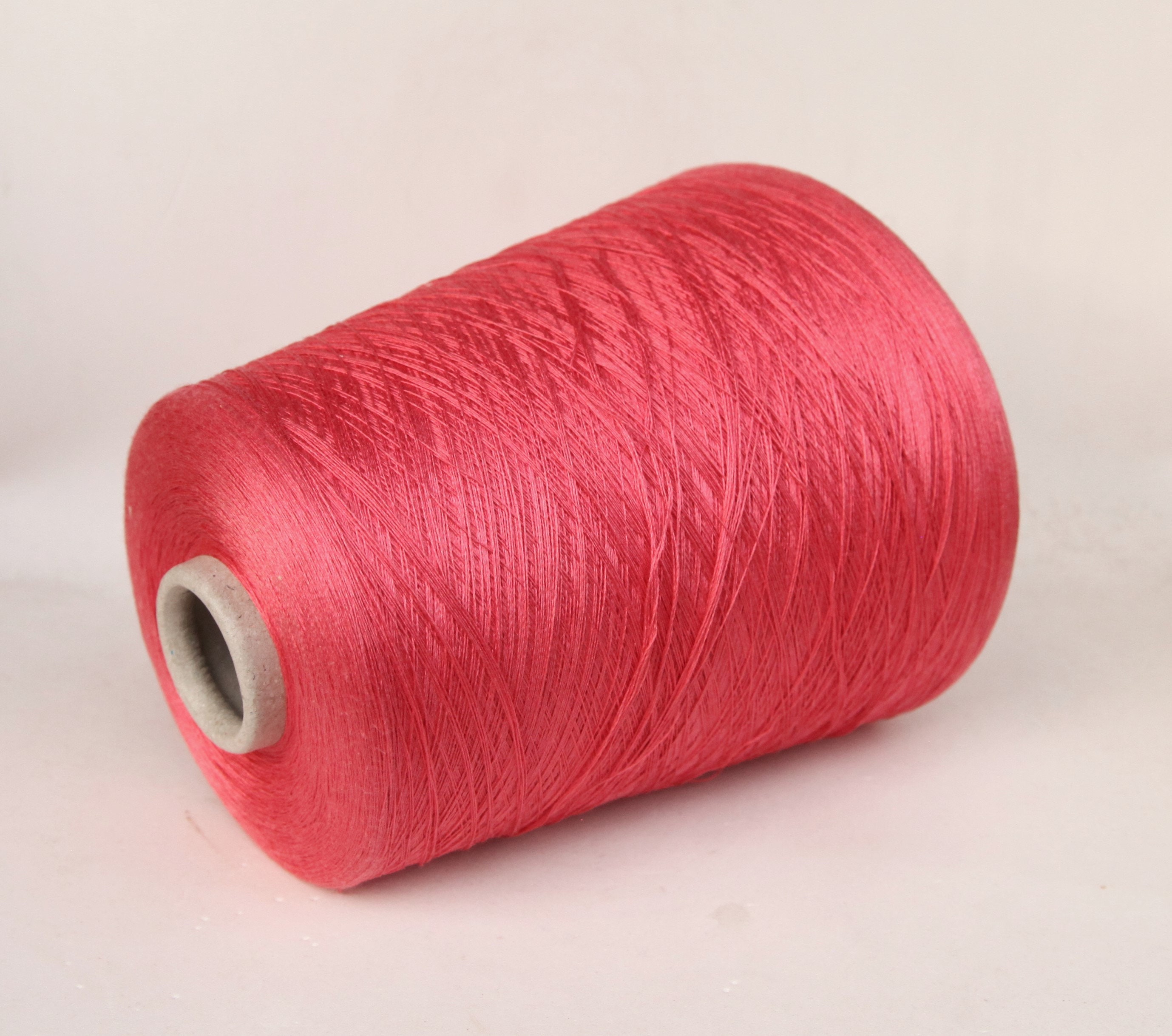 100% mulberry silk yarn on cone, lace weight yarn for knitting