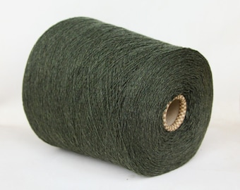 100% cashmere yarn on cone, italian pure cashmere yarn, lace weight yarn for knitting, weaving and crochet, per 100g