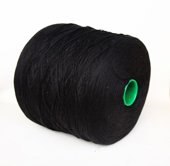 500g cone of 100% mulberry silk yarn on cone, lace weight italian silk yarn for knitting, weaving and crochet