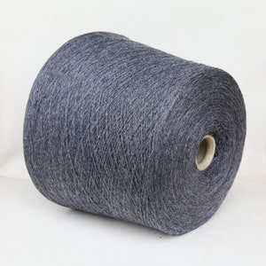 100% cashmere yarn on cone, italian pure cashmere yarn, lace weight yarn for knitting, weaving and crochet, per 100g