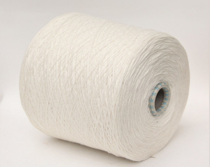 100% cashmere yarn on cone, pure italian cashmere yarn, lace weight yarn for knitting, weaving and crochet, per 100g