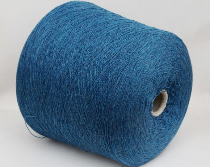 100% cashmere yarn on cone, italian pure cashmere yarn, lace weight yarn for knitting, weaving and crochet, per 100g