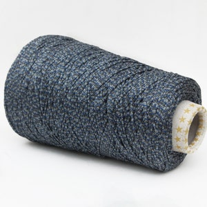Coton Cablé n°5 - Bleu - 16 - Distrifil - Fil à crocheter - Crochet