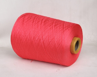 100% mulberry silk yarn on cone, lace weight yarn for knitting, weaving and crochet, per 100g