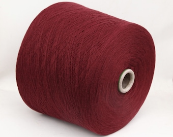 100% cashmere yarn on cone, italian pure cashmere yarn, lace weight yarn for knitting, weaving and crochet, per 100g