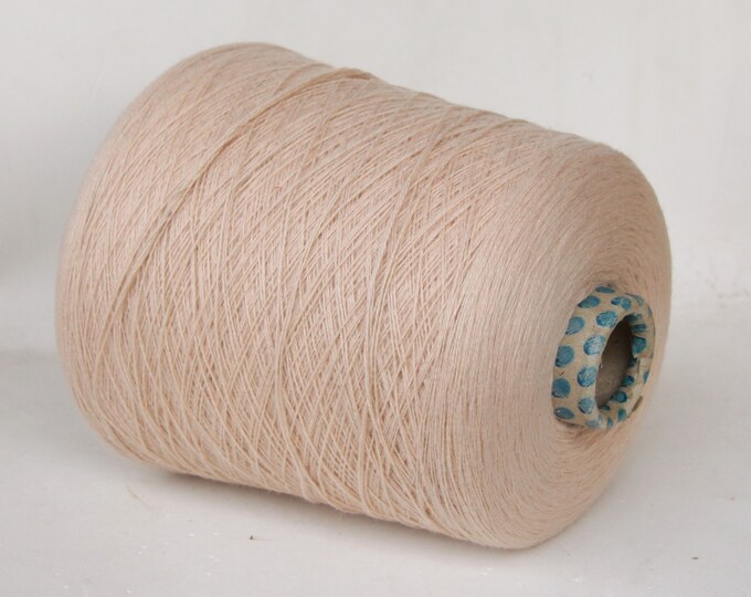100 Cashmere Yarn on Cone, Pure Italian Cashmere Yarn, Lace Weight