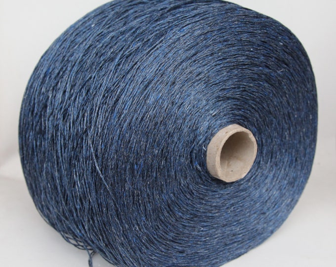 100 Linen Yarn on Cone, Italian Linen Yarn, Sport Weight Yarn for