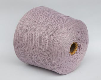 Yak / silk / wool yarn on cone, fingering/sock weight yarn for knitting, weaving and crochet, per 100g