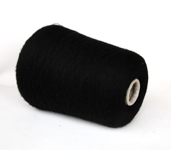 100% cashmere yarn on cone, lace weight yarn for knitting, weaving and crochet, per 100g