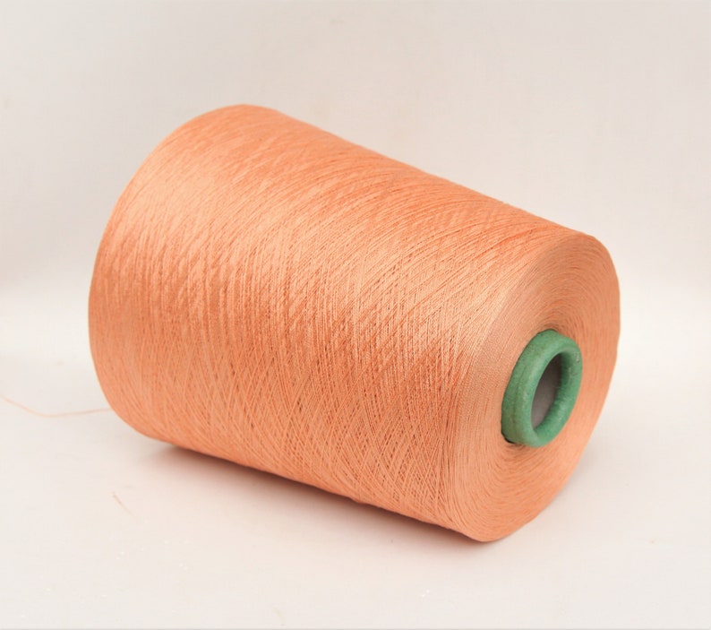 100 japanese silk lace weight yarn on cone knitting yarn Etsy