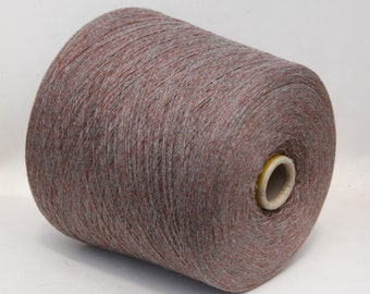 100% cashmere yarn on cone, italian pure cashmere yarn, lace weight yarn for knitting, weaving and crochet, per 100g