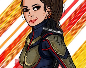 Hope Van Dyne Ant-Man And The Wasp 11 x 17 Print