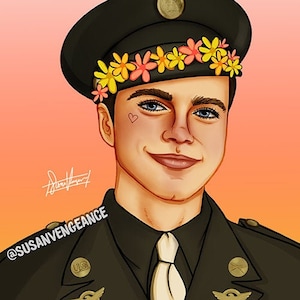 Bucky Barnes Sergeant 11 x 17 Print