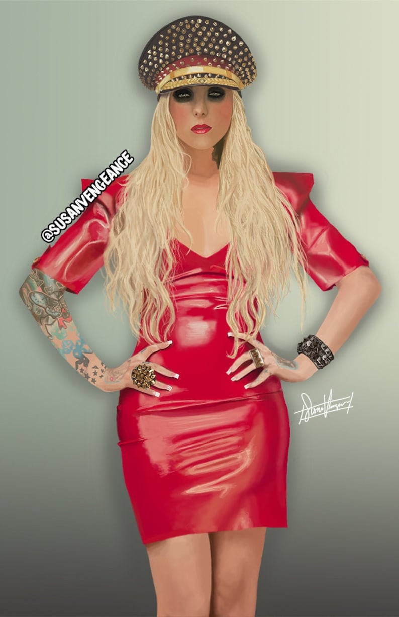 Maria Brink in This Moment Digital Art Print 11x17 - Etsy
