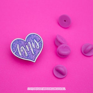 Ignis Scientia Final Fantasy XV Heart Filler Enamel Pin