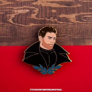 Chris Redfield Resident Evil Village Jumbo Enamel Pin