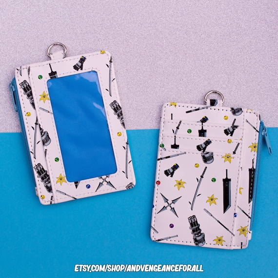 Final Fantasy VII PU Leather ID Wallet | Cloud Strife | Tifa