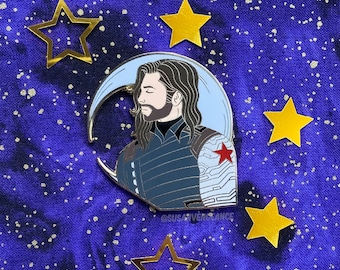 Bucky Barnes Astrology Pin