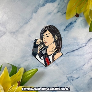 Final Fantasy VII Tifa Lockhart FFVII Jumbo Hard Enamel Pin