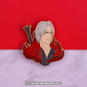 Dante Devil May Cry Jumbo Enamel Pin