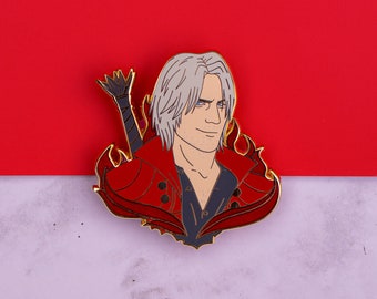 Pin esmaltado gigante de Dante Devil May Cry