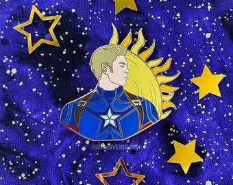 Steve Rogers Astrology Pin