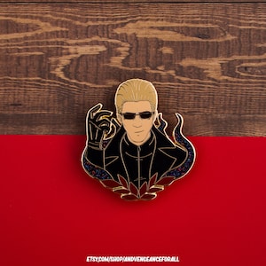 Albert Wesker Resident Evil Jumbo Enamel Pin