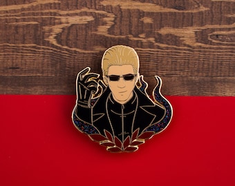 Épingle géante en émail Resident Evil Albert Wesker