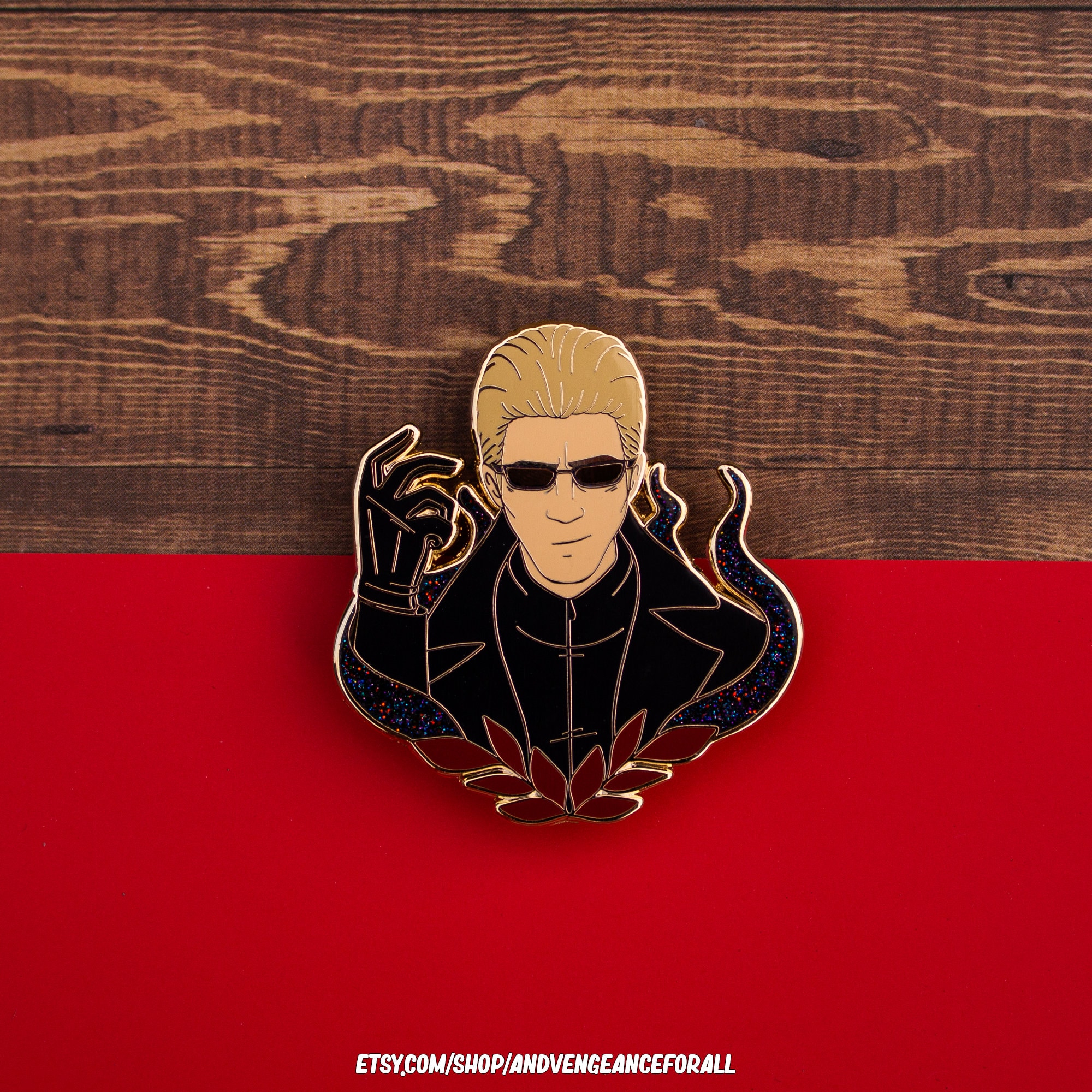 アルバート・ウェスカー バイオハザード ジャンボエナメルピン - Etsy 日本