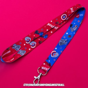 Stucky Captain America Bucky Barnes Lanyard | Avengers | Fandom