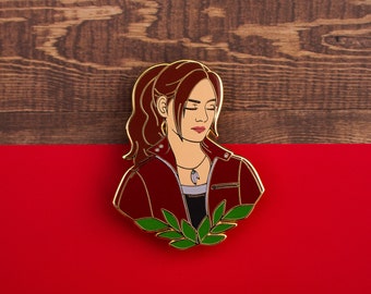 Claire Redfield Resident Evil Jumbo Enamel Pin