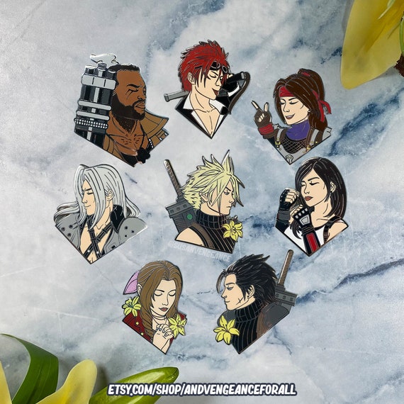 Final Fantasy VII Sephiroth Enamel Pin | FFVII | Final Fantasy 7