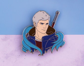 Nero Devil May Cry Jumbo Enamel Pin - Etsy