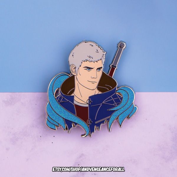 Nero Devil May Cry Jumbo Enamel Pin