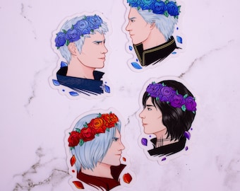 Devil May Cry Roses vinylklistermärken