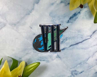 FFVII Meteor Mini Hard Enamel Pin