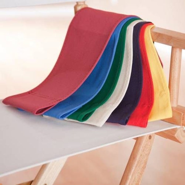 Gold Medal Director's Chair Replacement Canvas Covers // Flat Stick