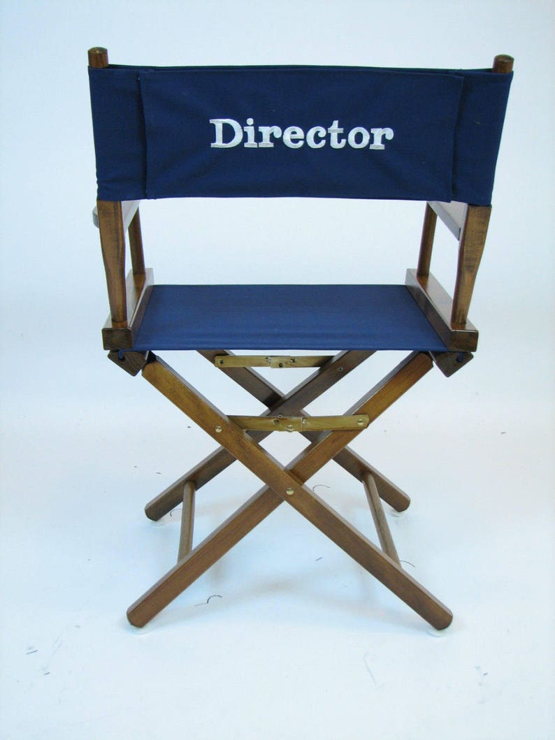 EMBROIDERED Contemporary 30 Director's Chairs / Etsy