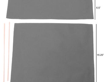 Everywhere Chair CANVAS Replacement Cover Set for Directors Chair (ROUND STICK, Canvas)