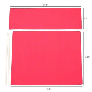 Sunbrella(R) Directors Chair Replacement Covers (Round Stick , Marine Grade Fabric)