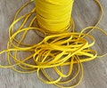 1/8&quot; Yellow Skinny Elastic 1/8 inch - Elastic For Baby Headbands - 5 Yards