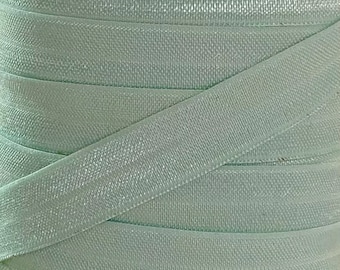 Elástico dobrável de hortelã-gelo de 5/8" - Elástico para tiaras e laços de cabelo para bebês - FOE de 5/8 polegadas